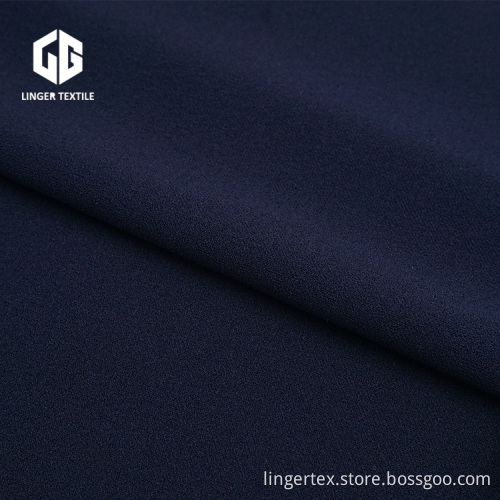 100D Polyester Crepe Fabric With Elastane
